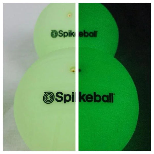Spikeball Glow Balls on white background