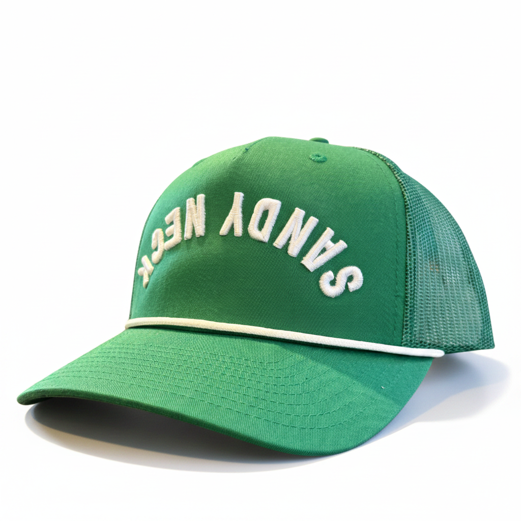 Sandy Neck Upside Down Rope Hat