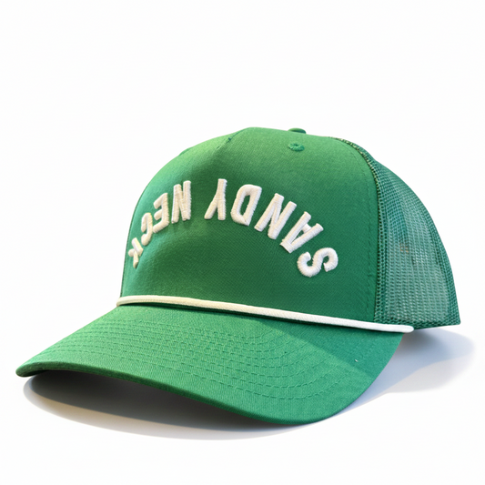 Sandy Neck Upside Down Rope Hat