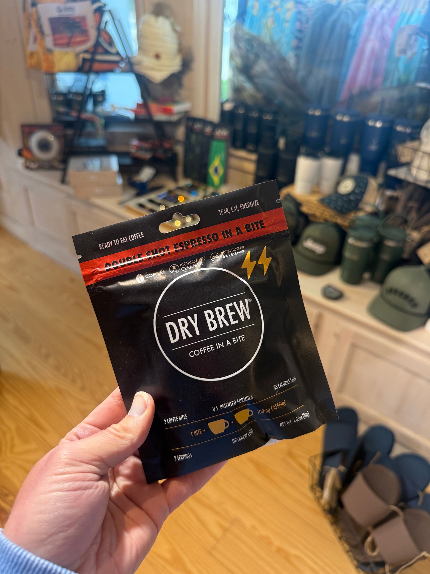 Dry Brew Chewable Coffee Bites | Portable Coffee Energy Boost