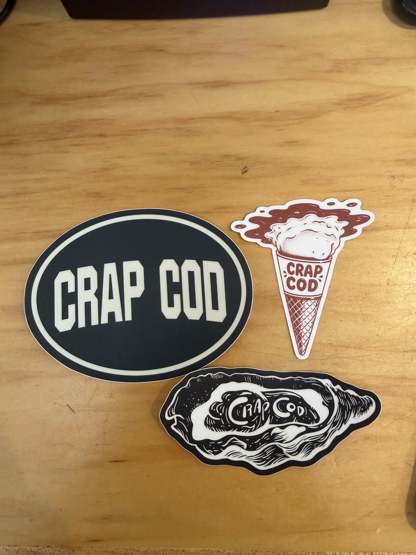 Crap Cod Stickers