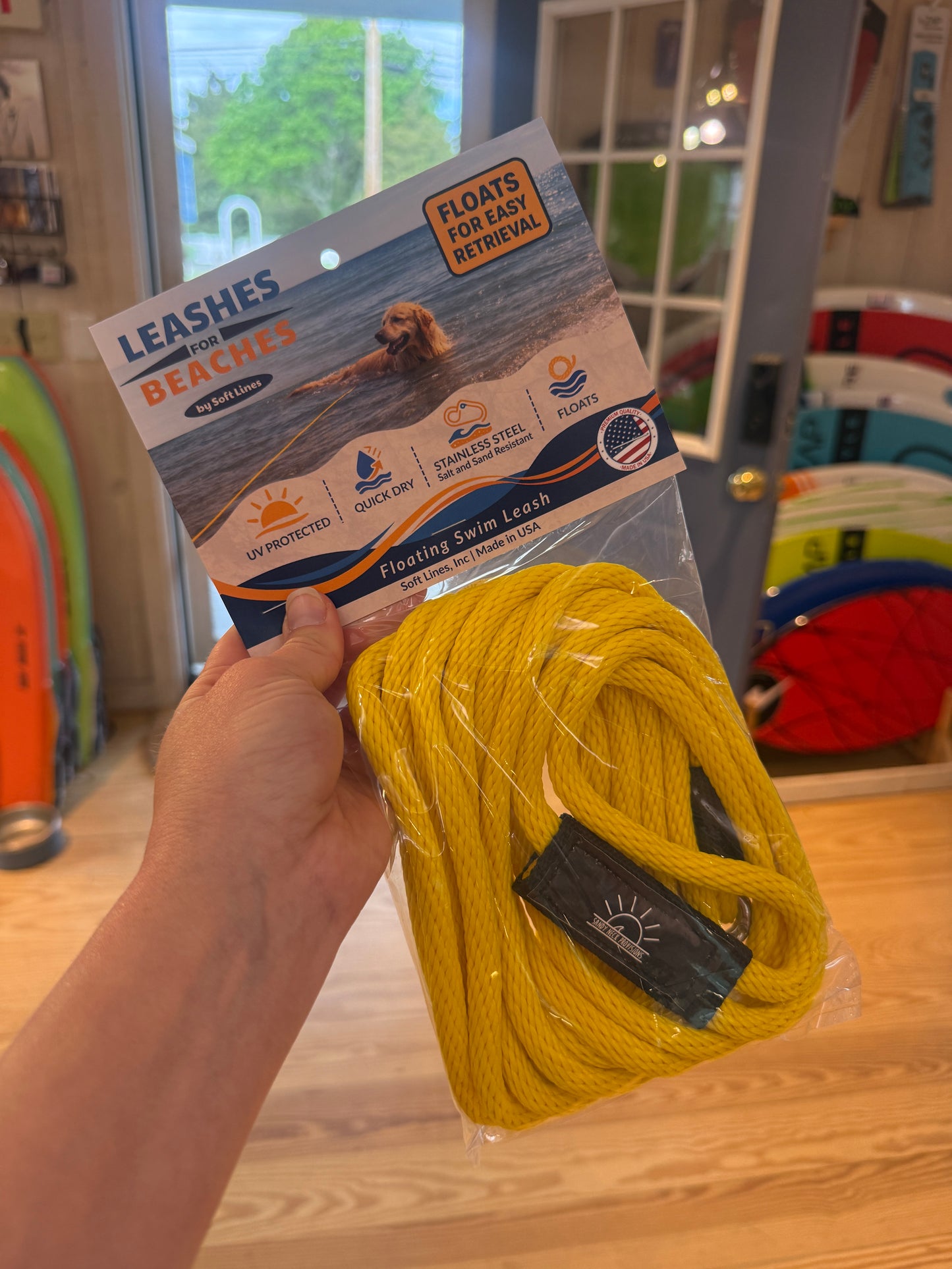 SNP Beach Dog Lead – 15' Floating Leash