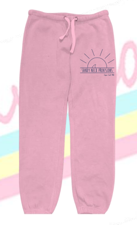 SNP Baby Cuff Bottom Burnout Sweatpants on white background