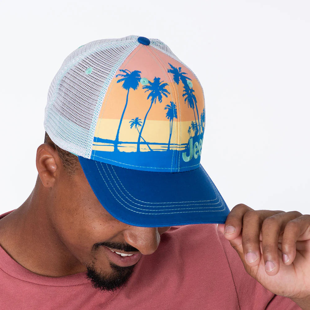 Jeep Beach Sunset Hat