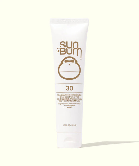 Sun Bum Mineral SPF 30 Sunscreen Face Lotion (1.7oz)