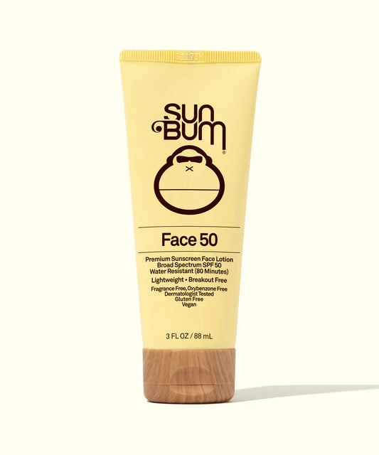 Sun Bum Original SPF 50 Sunscreen Face Lotion (3oz)