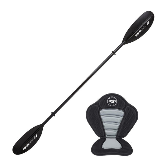 POP Board Co. Kayak Paddle & Seat Combo