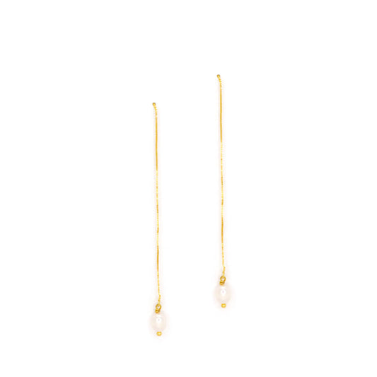 Pearl Threads Earrings