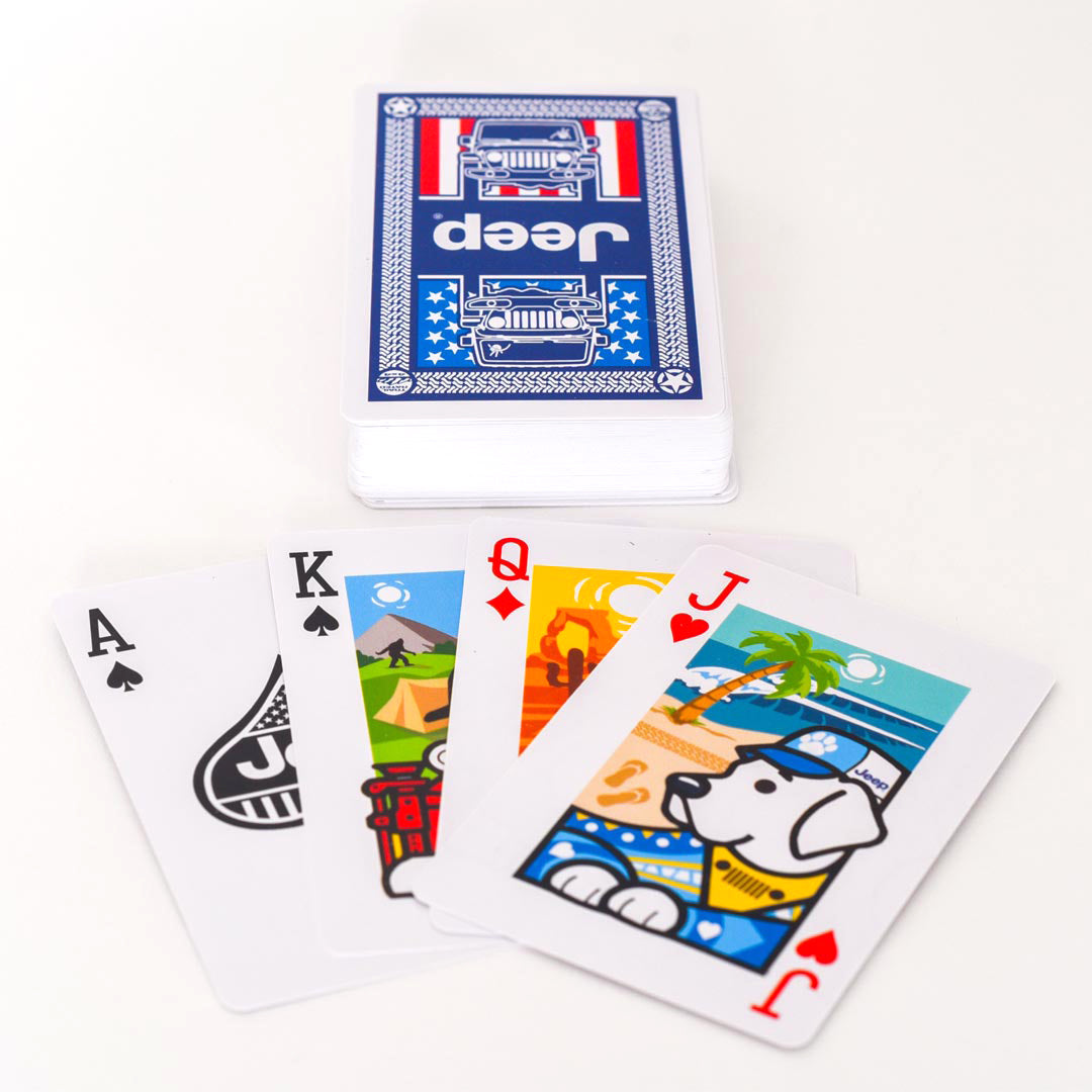 Jeep Playing Cards