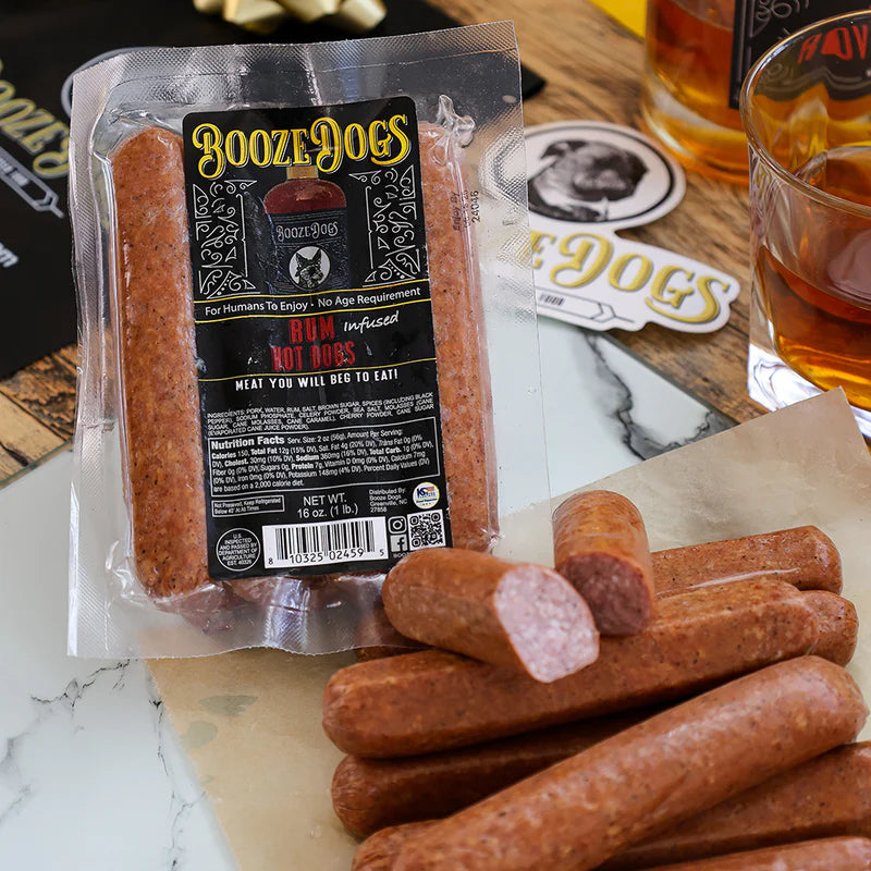 Booze Dogs Hot Dogs and Sausages