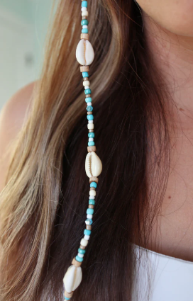 Coastal Color Mermaid Extension - Clip In Hair Extension by Brielle's Shells