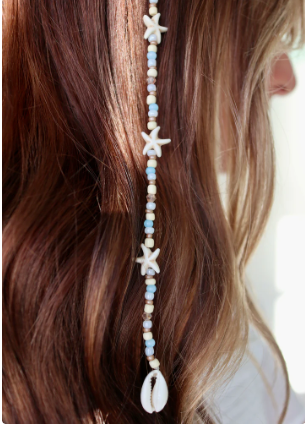Sea Star Mermaid Extension - Clip In Hair Extension by Brielle's Shells