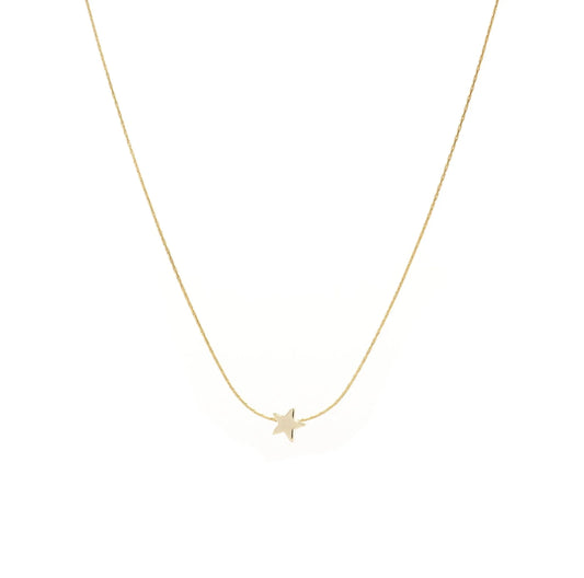 Solid Star Necklace - Salty Pendants