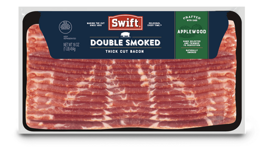 Applewood Double Smoked Thick Cut Bacon