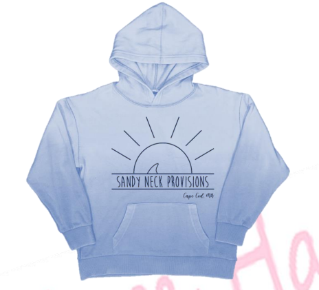 SNP Kids Tonal Dip Dye Pullover Hoodie on white background