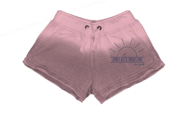 SNP Kids Tonal Dip Dye Shorts on white background