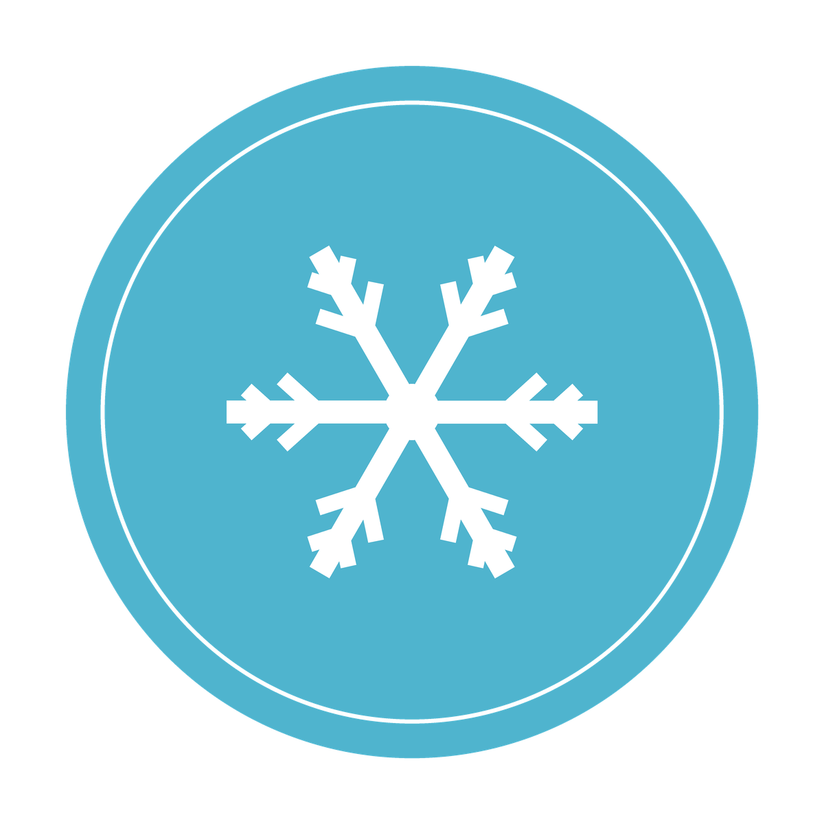 Bagged ice — Sandy Neck Provisions badge