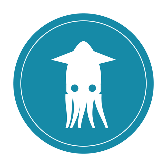 Squid bait — Sandy Neck Provisions badge