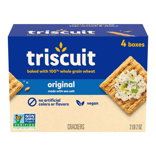 Triscuit Original Whole Grain Wheat Vegan Crackers