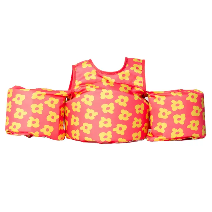 Swim Floaties — Coral Flower Petal