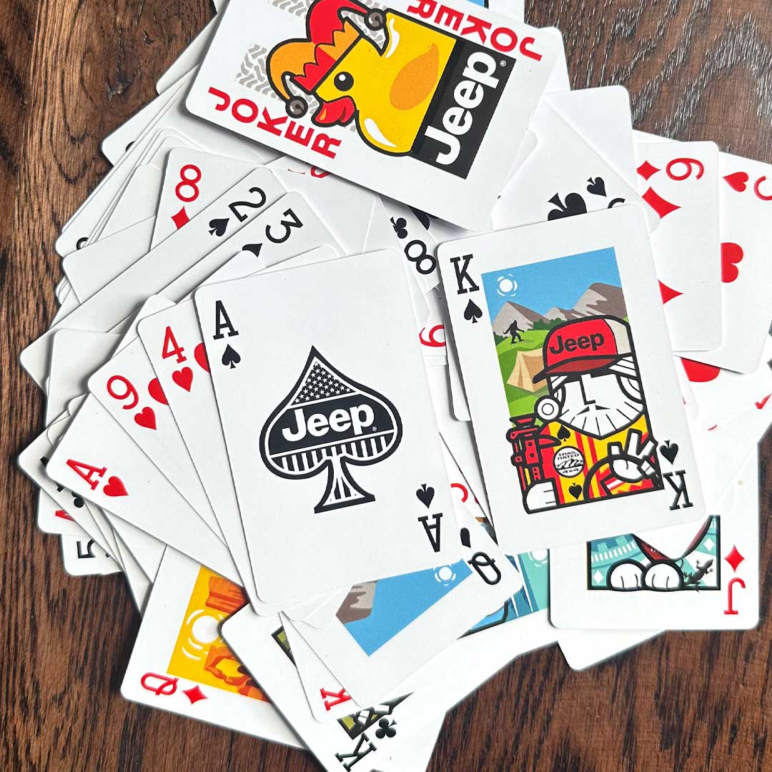 Jeep Playing Cards