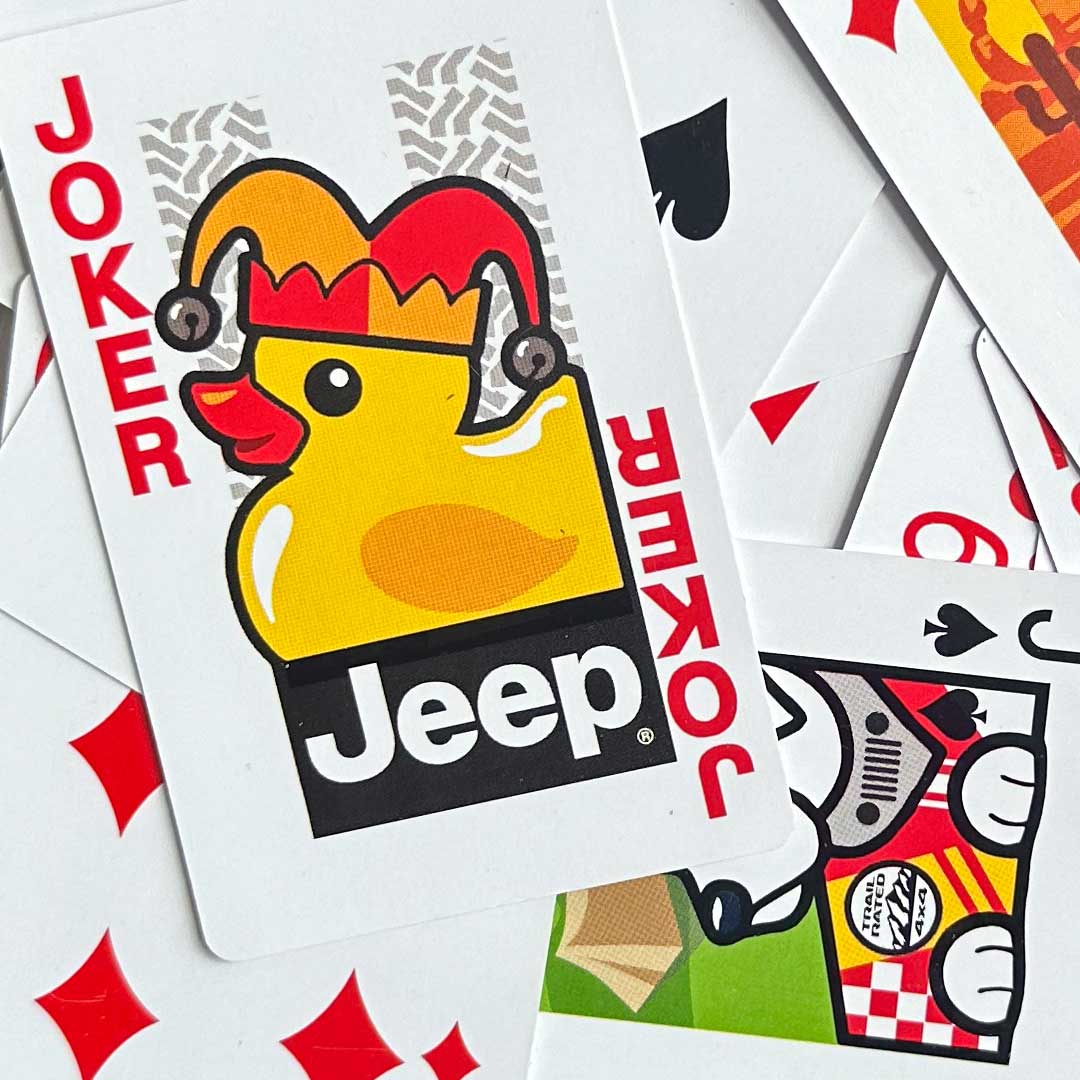 Jeep Playing Cards