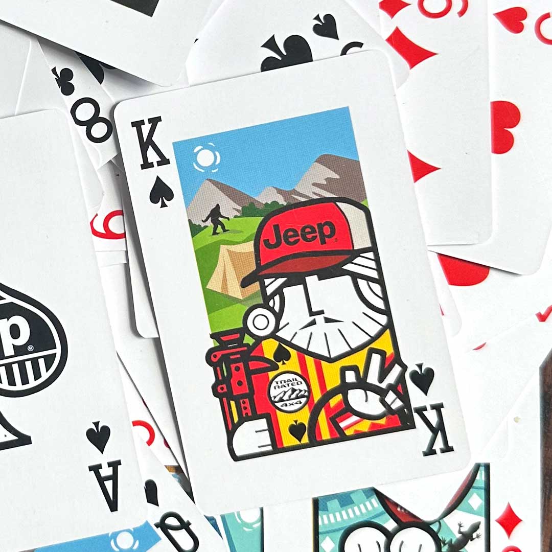 Jeep Playing Cards
