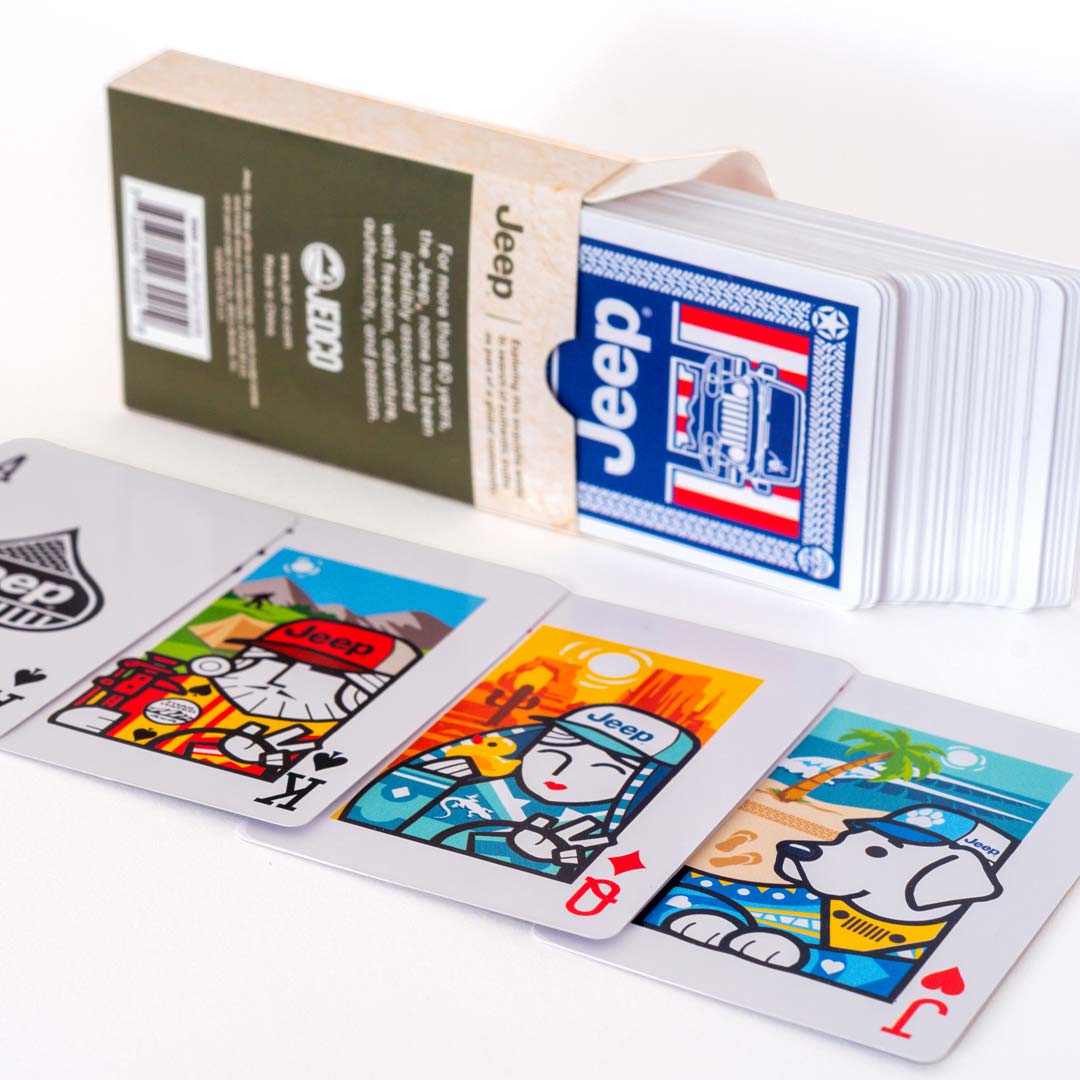 Jeep Playing Cards