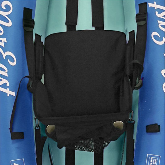 Nor'east 9' Inflatable Kayak on white background