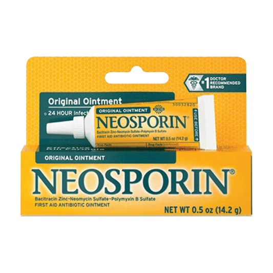 Neosporin Ointment (.5oz) on white background