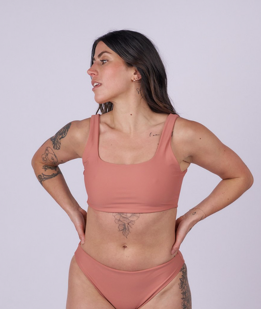 Cleo Square Neck Bikini Top