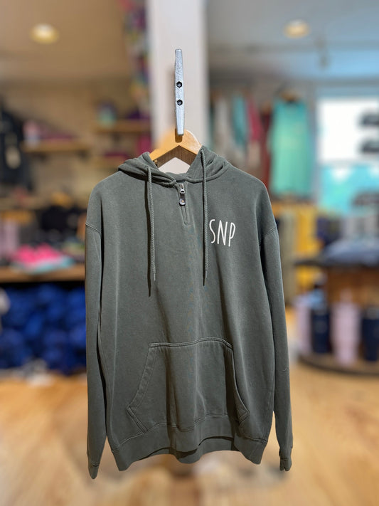 SNP Mini Zip Sweatshirt - "The Local"