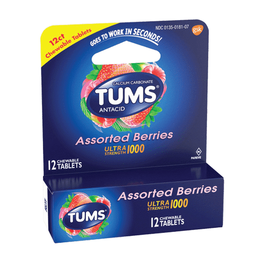 TUMS Ultra Strength Tablets (12 ct)