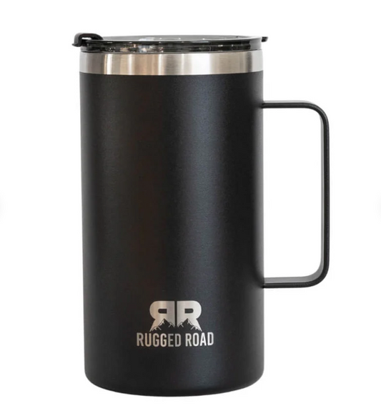 Rugged Road 22oz Mug on white background