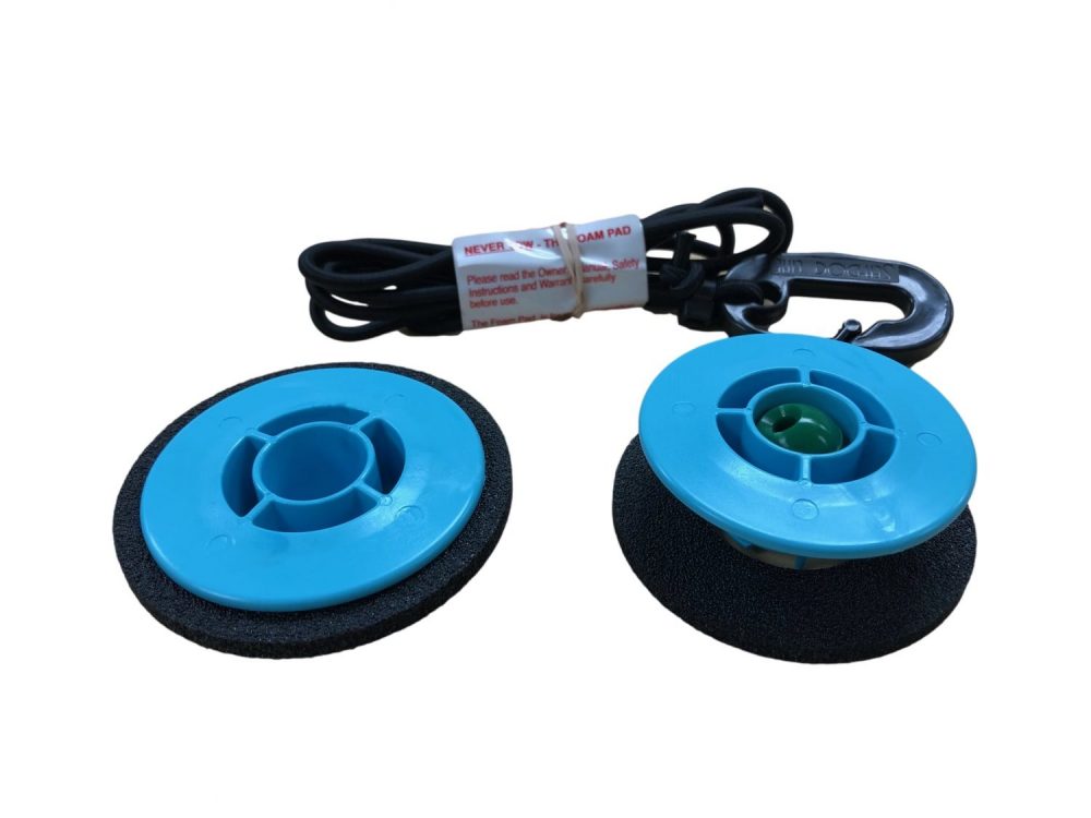 Aqua Lily Tether Kit with Header Card and Poly Bag