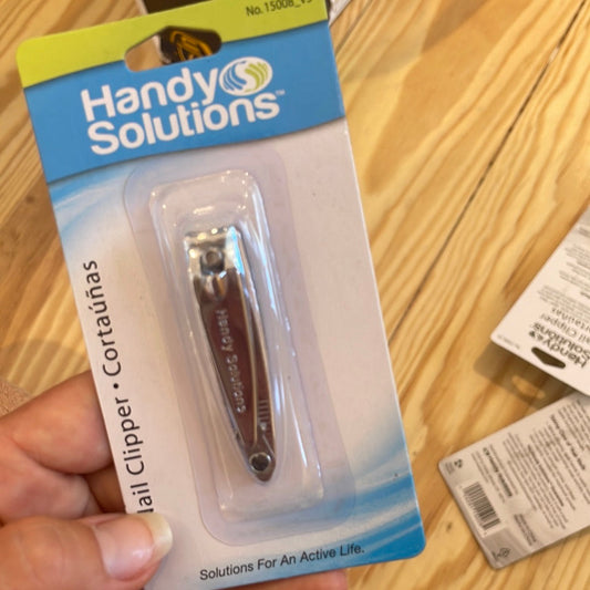 Nail Clipper with File on white background