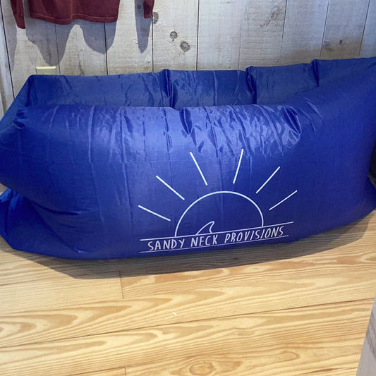 Portable Inflatable Lounger Air Beach Sofa on white background
