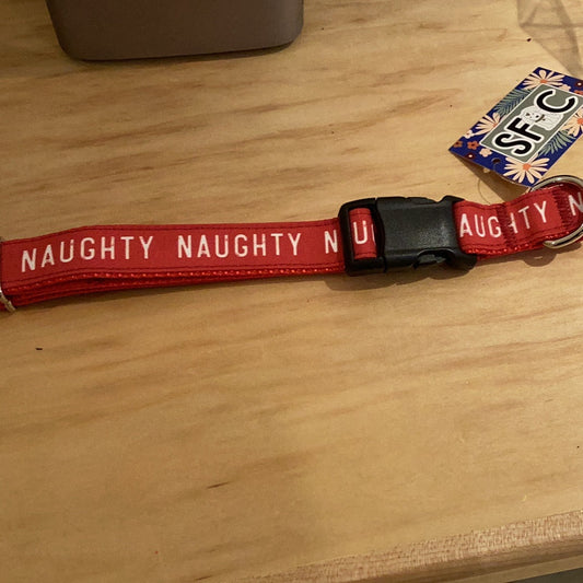 Sew Fetch Dog Collar on white background