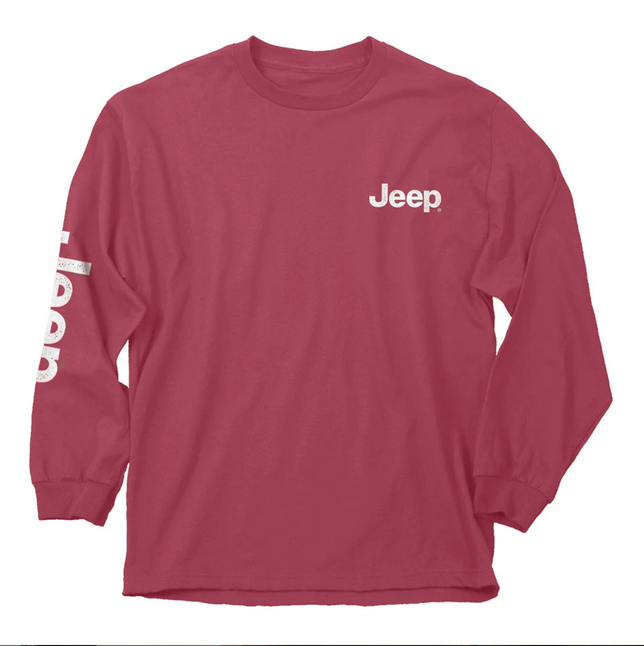 Jeep Catch A Wave Long Sleeve Garment-Dyed Shirt