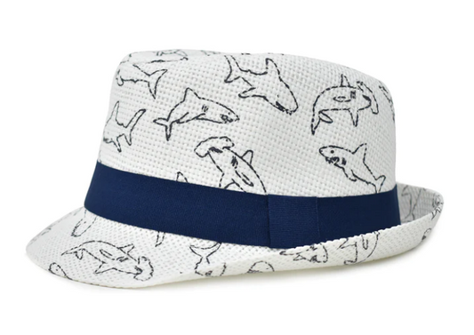 UPF 50 Fedora Club Hat - Ocean Club