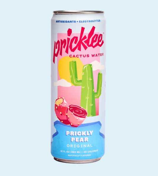 Pricklee Cactus Watero on white background