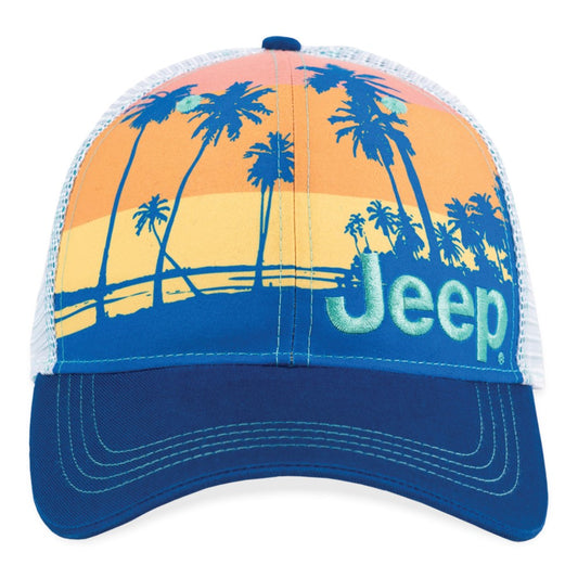 Jeep Beach Sunset Hat