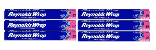 Reynolds Wrap Aluminum Foil on white background