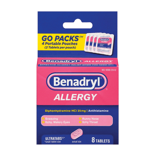 Benadryl Allergy Ultratab To Go (8ct)