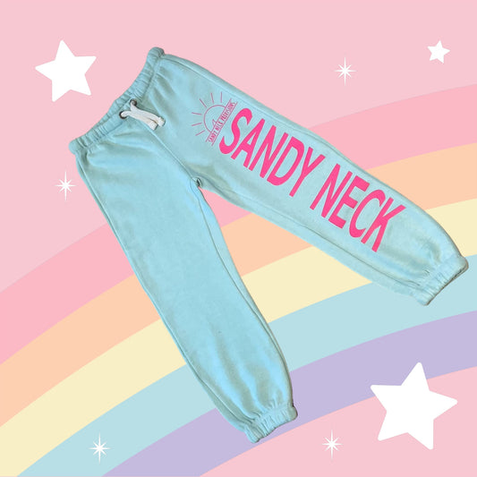 SNP Kids Burnout Sweatpants on white background