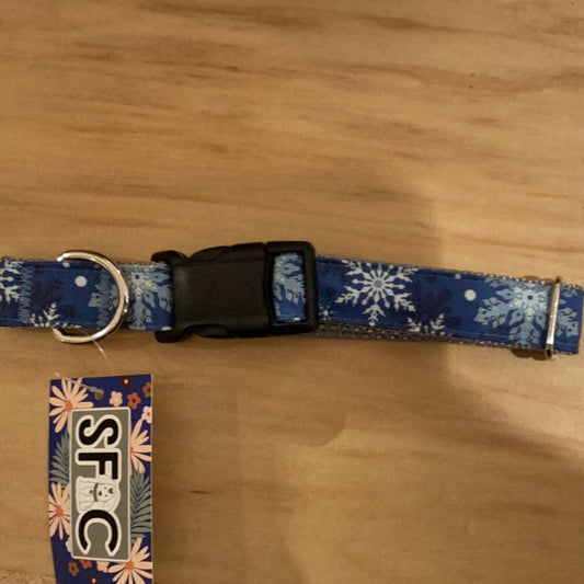 Sew Fetch Dog Collar on white background