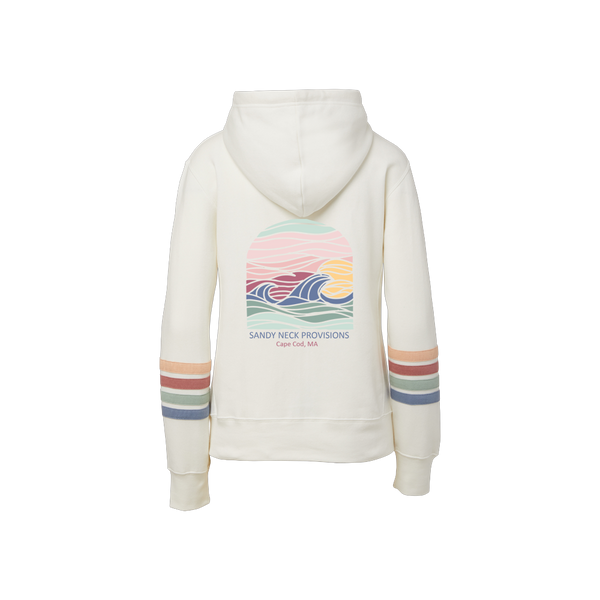 トップス COYSEIO STRING POCKET HOOD ZIP-UP SAND STRING POCKET HOOD