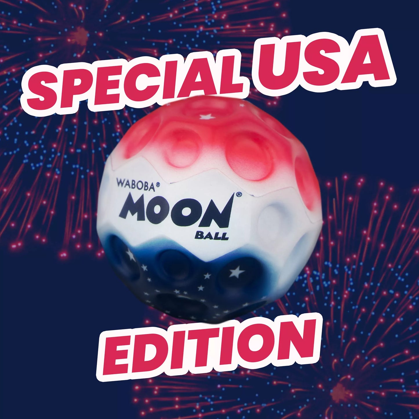 Waboba USA Stars & Stripes Moon Ball